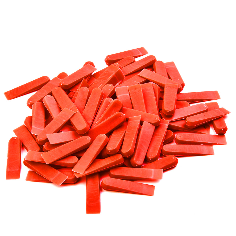 Tile Leveling Clip - 100 adet plastik kiremit paspayı kullanımlık