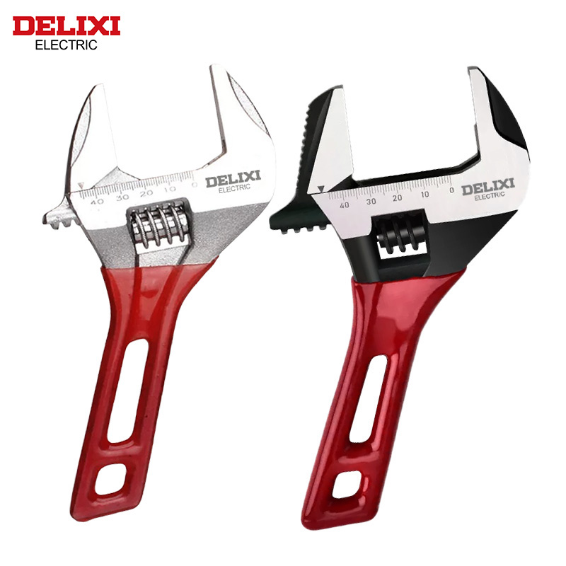 Pipe Wrench Adjustable - DELIXI elektrikli kısa kolu anahtarı, büyük