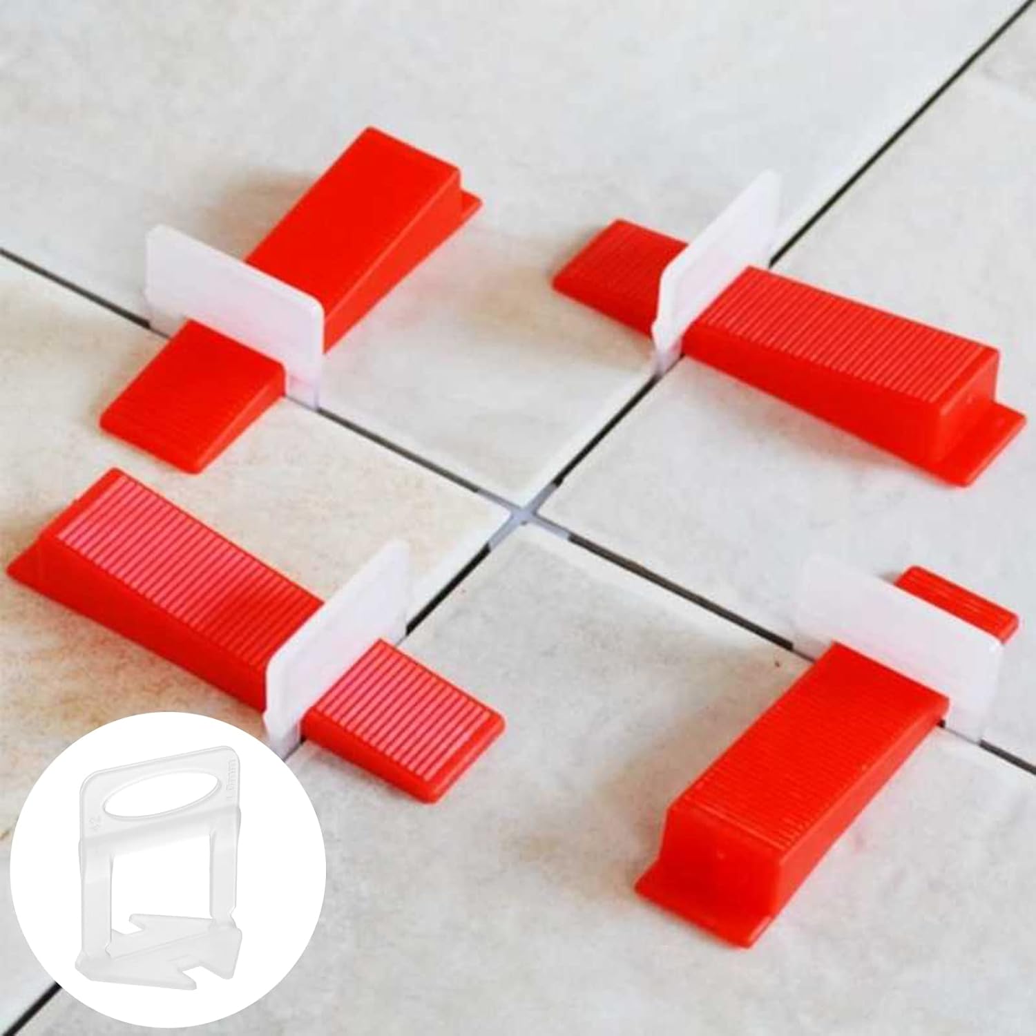 Tile Leveling Clip - 100 adet Set Fayans Tesviye Sistemi