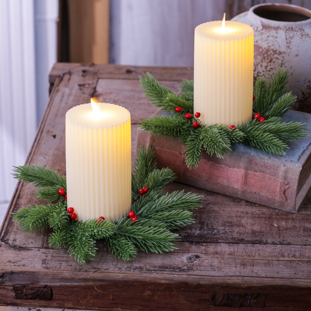 Kırmızı Çilekli Mum Çelengi Do - Home Improvement Shop incelemesi ve fiyatı