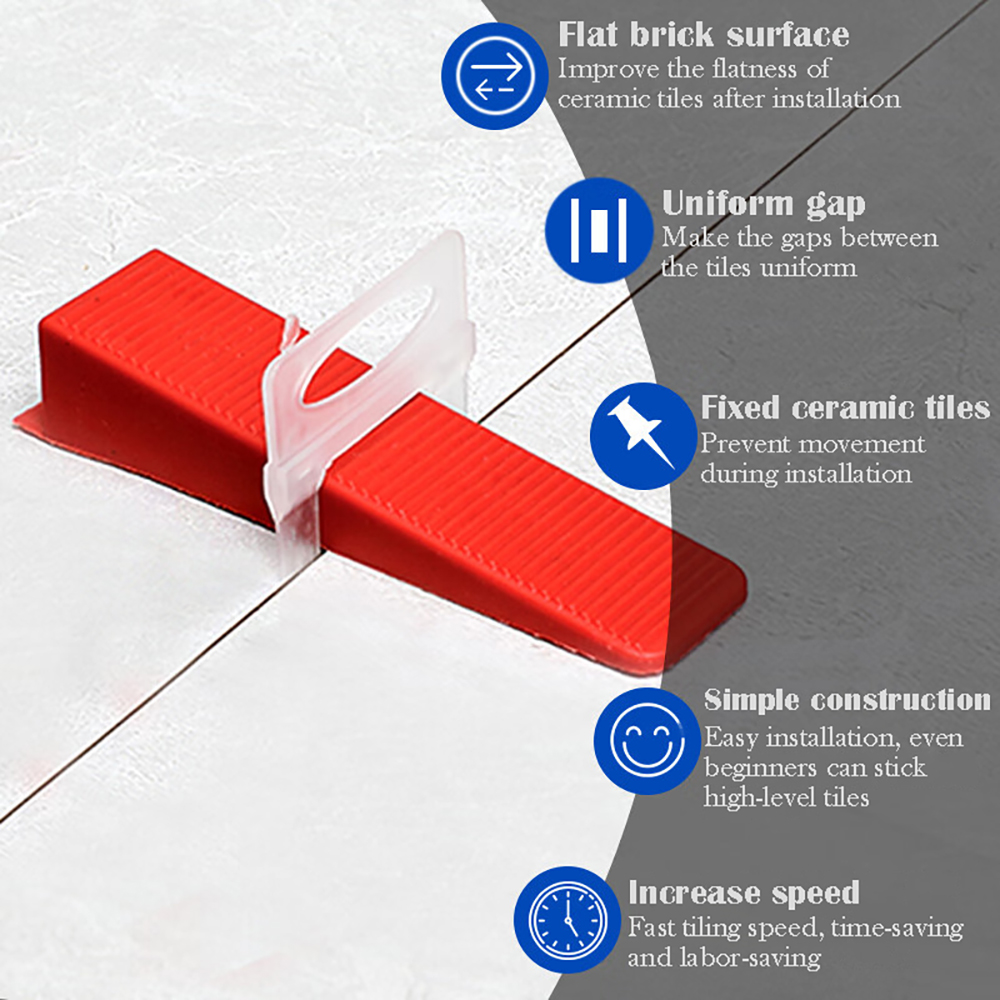 100 adet seramik karo tesviye  - Tile Leveling Clip incelemesi ve fiyatı